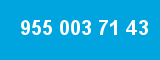 955 003 71 43 955 003 71 43